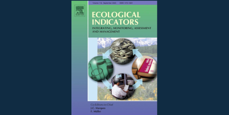 Zeitschriften-Deckblatt von Ecological Indicators 